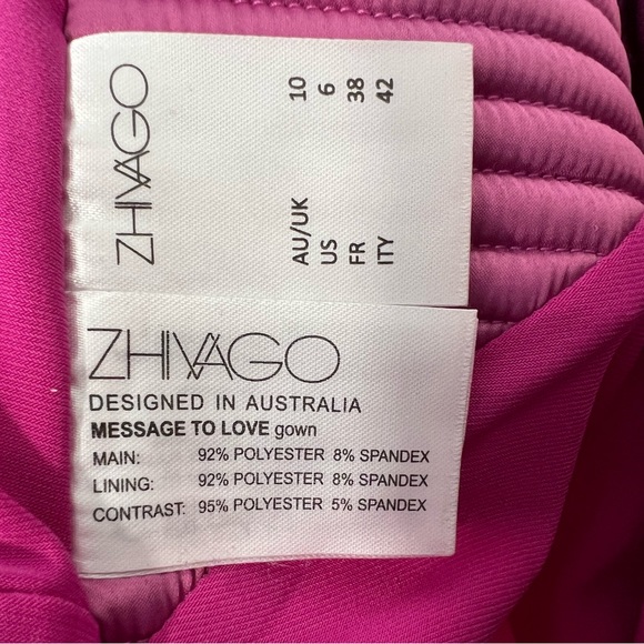 ZHIVAGO Signature Message To Love Gown Long Dress - Picture 7 of 9